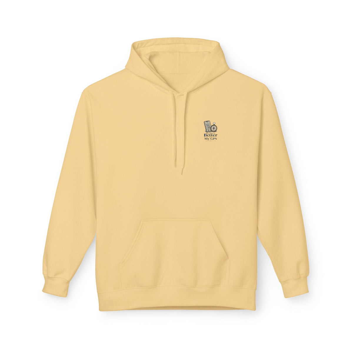 His Way GPS Hoodie, a funny Christian gift idea for men