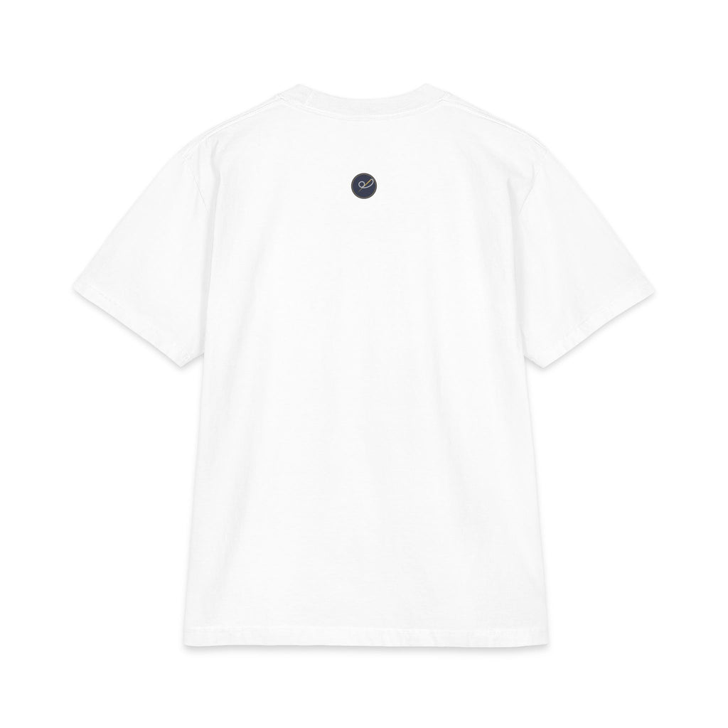 I Can Do All Things (Even This Hill) Cycling Tee, White, back view, I CAN DO ALL THINGS. (EVEN THIS HILL.) Philippians 4:13 (KJV)