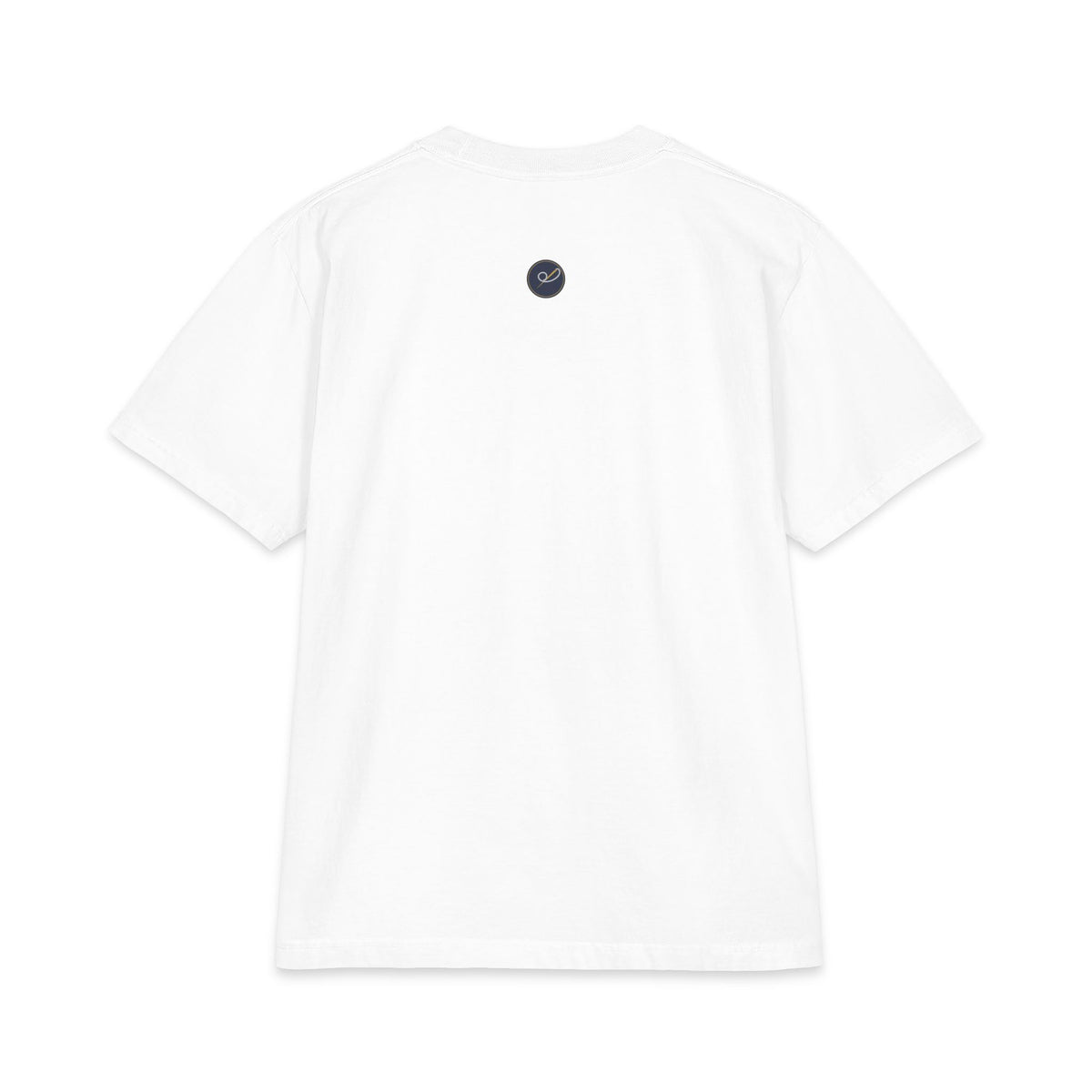 I Can Do All Things (Even This Hill) Cycling Tee, White, back view, I CAN DO ALL THINGS. (EVEN THIS HILL.) Philippians 4:13 (KJV)