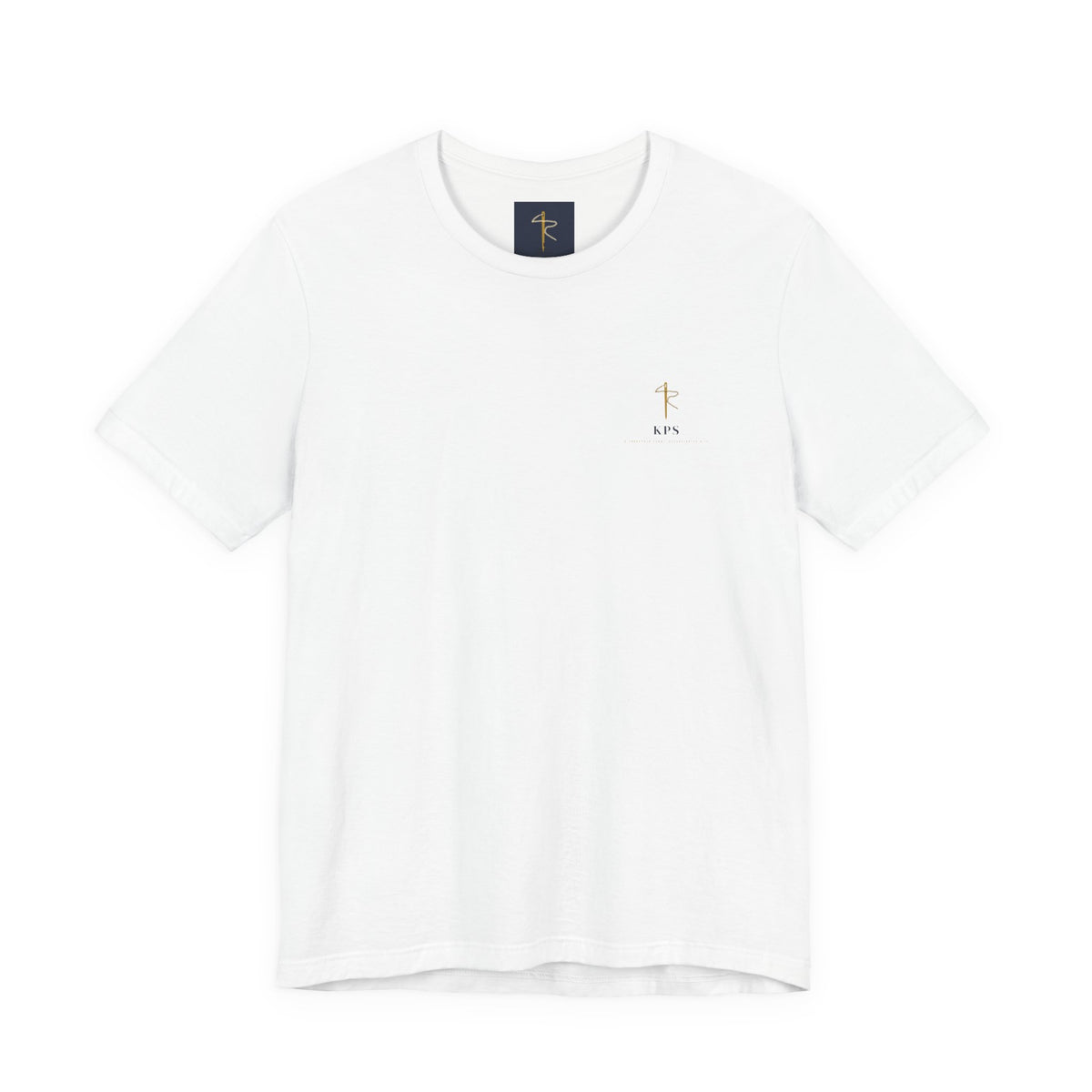 Kingdom 6:33 Tee, t-shirt, White, front view, KINGDOM 6:33., Matthew 6:33 (KJV)
