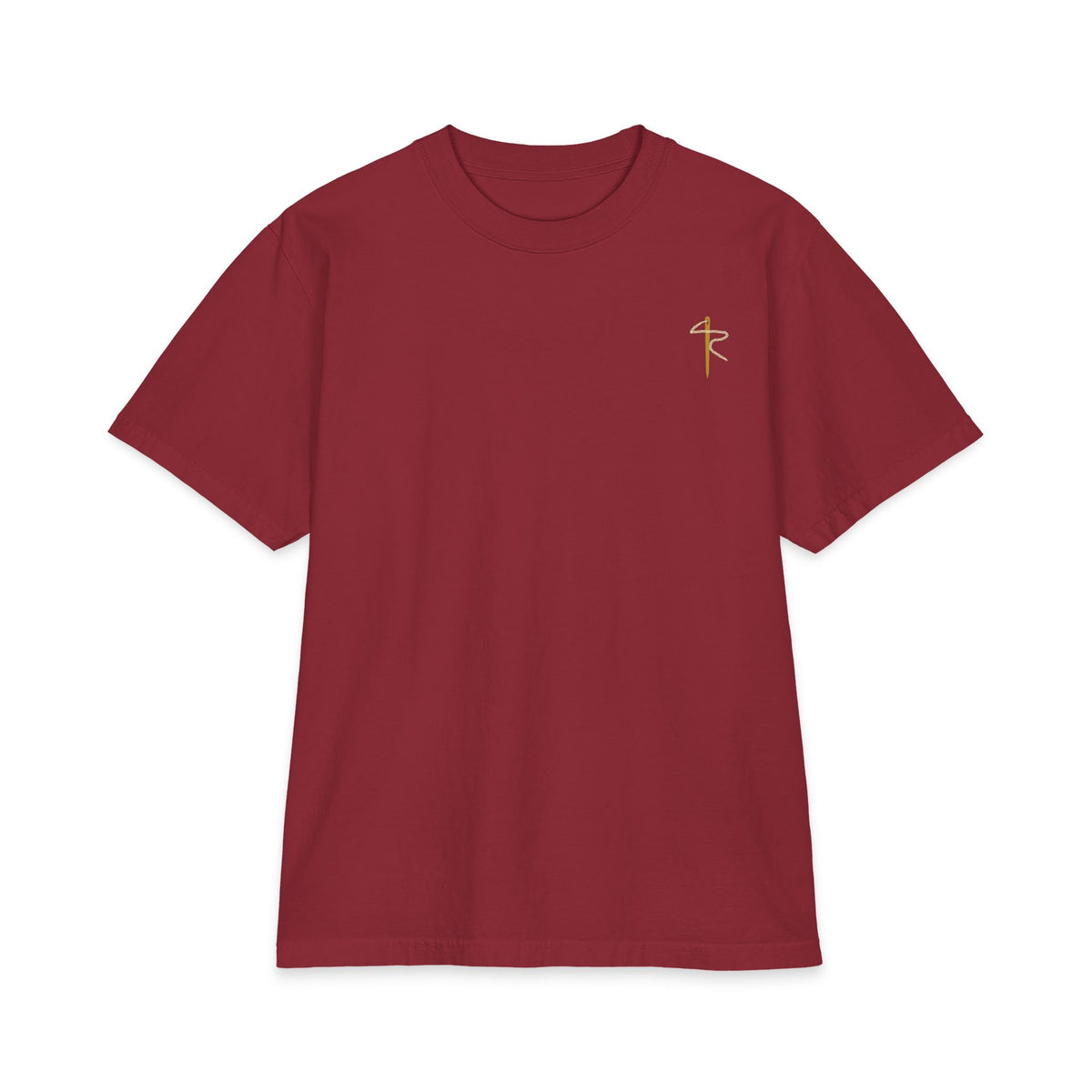 Carbo-Load Facts Cycling Tee, Burgundy, front view, CARBO-LOAD FACTS. John 6:35 (KJV)