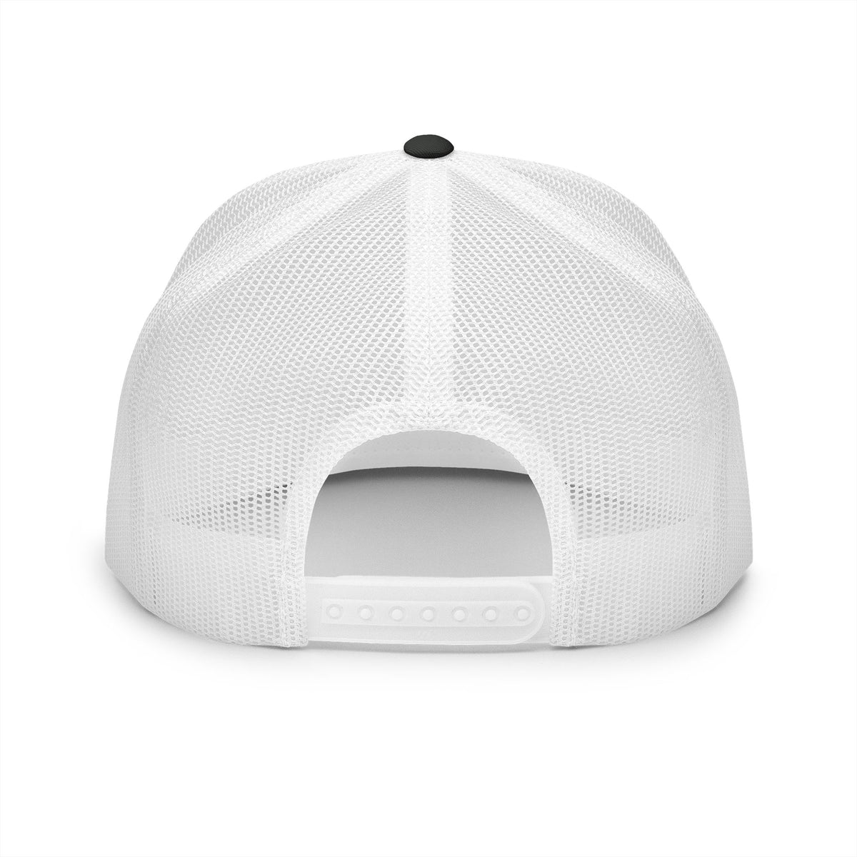 Called by God Trucker Cap, Charcoal/White, back view, CALLED BY GOD. DISTRACTED BY EVERYTHING., Proverbs 4:25-27 (KJV)