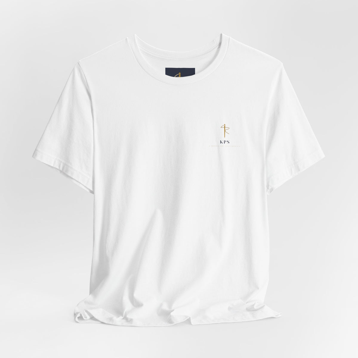 Kingdom 6:33 Tee, t-shirt, White, front view, styled flat lay, KINGDOM 6:33., Matthew 6:33 (KJV)