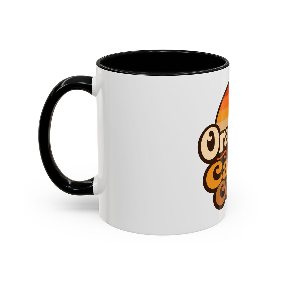 Oración y Café Colao Mug, mug, Black inside and handle, handle on the left, ORACIÓN Y CAFÉ COLAO., Psalm 5:3 (KJV)