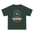 Headwind Worketh Patience Cycling Tee, Deep Forest, back view, HEADWIND WORKETH PATIENCE. Romans 5:3 (KJV)