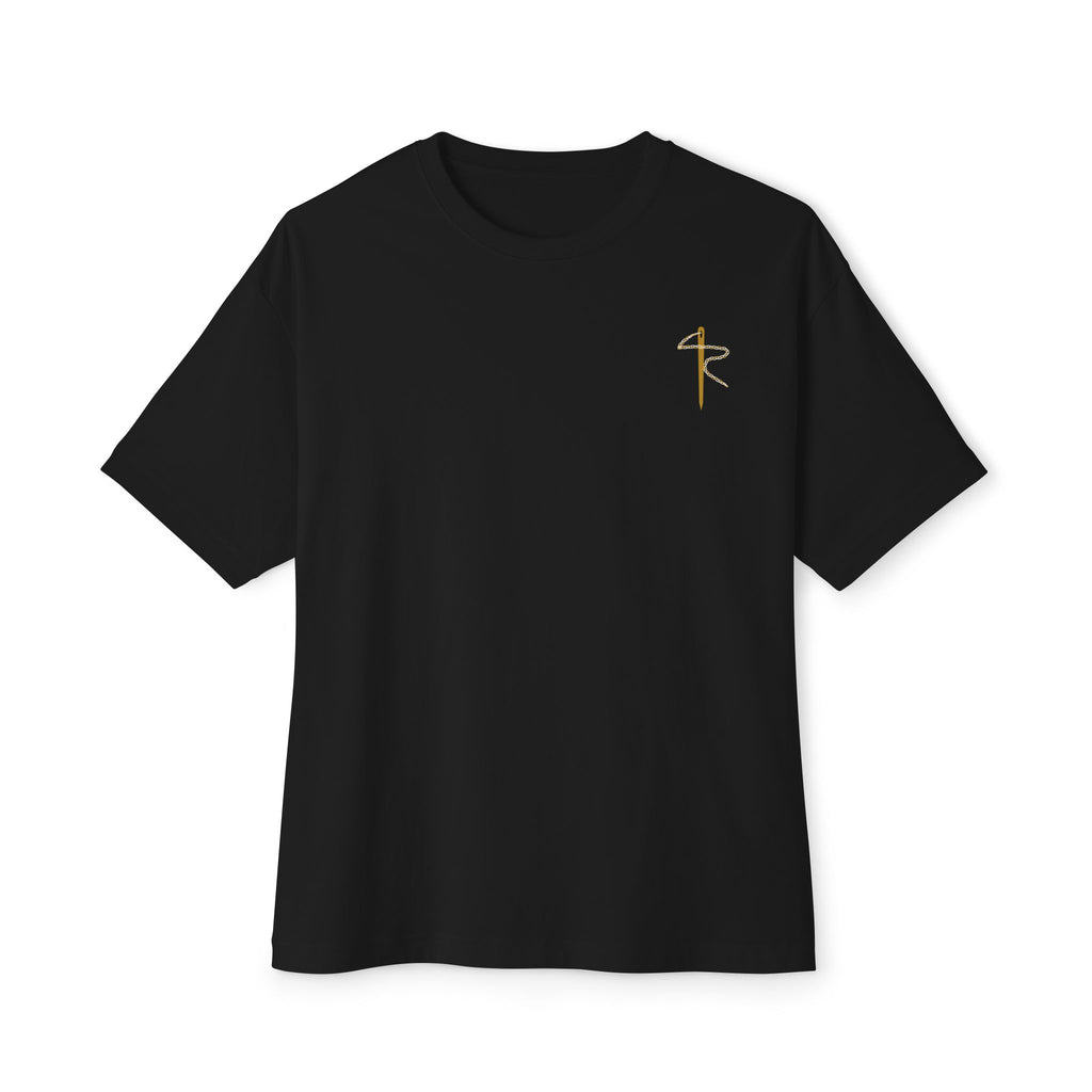 One Lord N+1 Bikes Cycling Tee, Black, front view, ONE LORD. N+1 BIKES. Ephesians 4:5 (KJV)