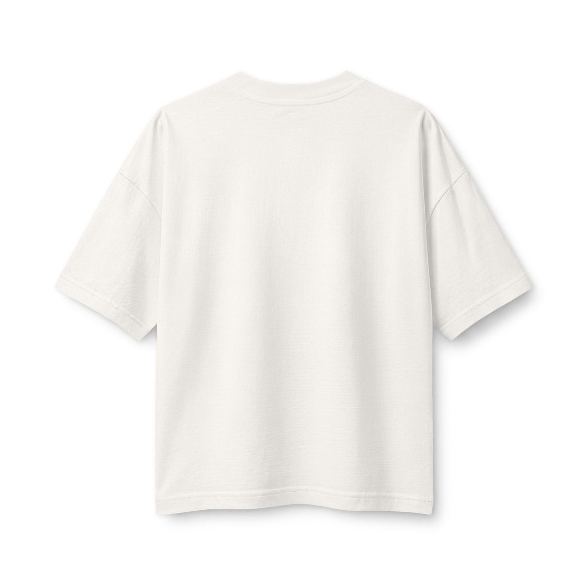 The Bread of Life Women's Boxy Tee, Vintage White, back view, THE BREAD OF LIFE. (THE ONLY CARBO-LOAD THAT LASTS.) John 6:35 (KJV)