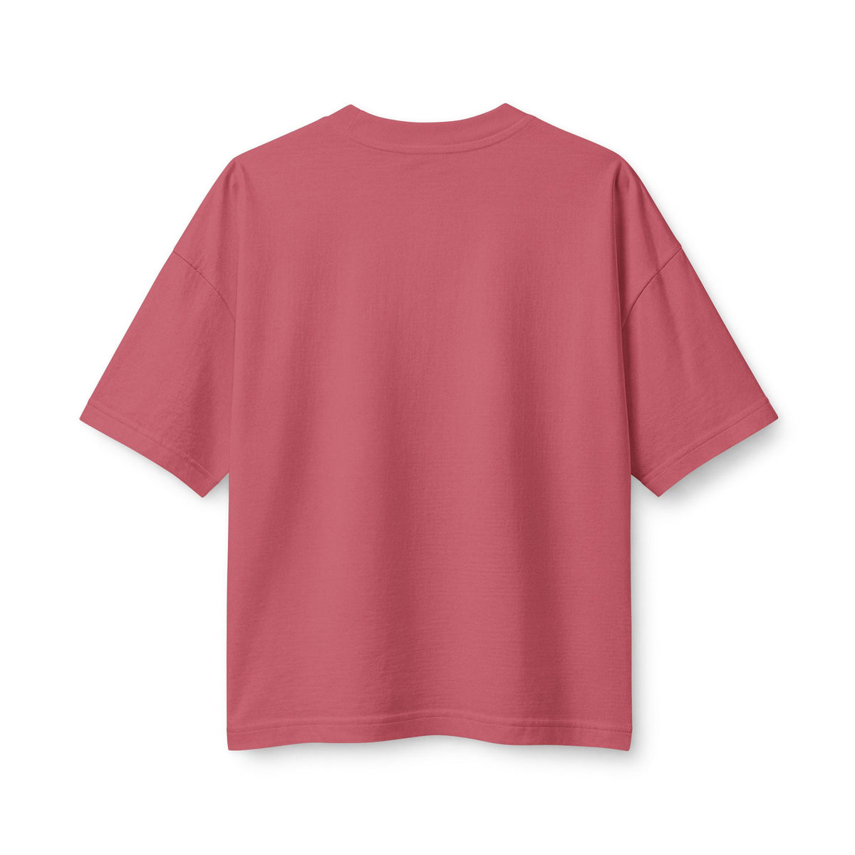 Salty Sisterhood Women's Boxy Tee, Vintage Red, back view, SALTY SISTERHOOD. Ecclesiastes 4:12 (KJV)