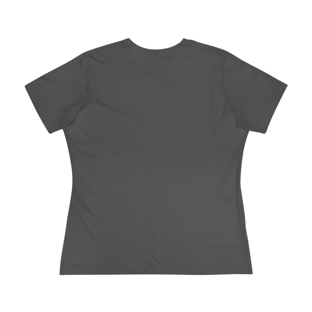 Keys of the Kingdom Women's Tee, Asphalt, back view, plain back, KEYS OF THE KINGDOM., Matthew 16:19 (KJV)