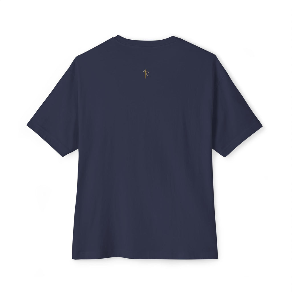 Follow Me (I'll Block the Wind) Cycling Tee, Navy, back view, FOLLOW ME. (I'LL BLOCK THE WIND.) Matthew 4:19 (KJV)