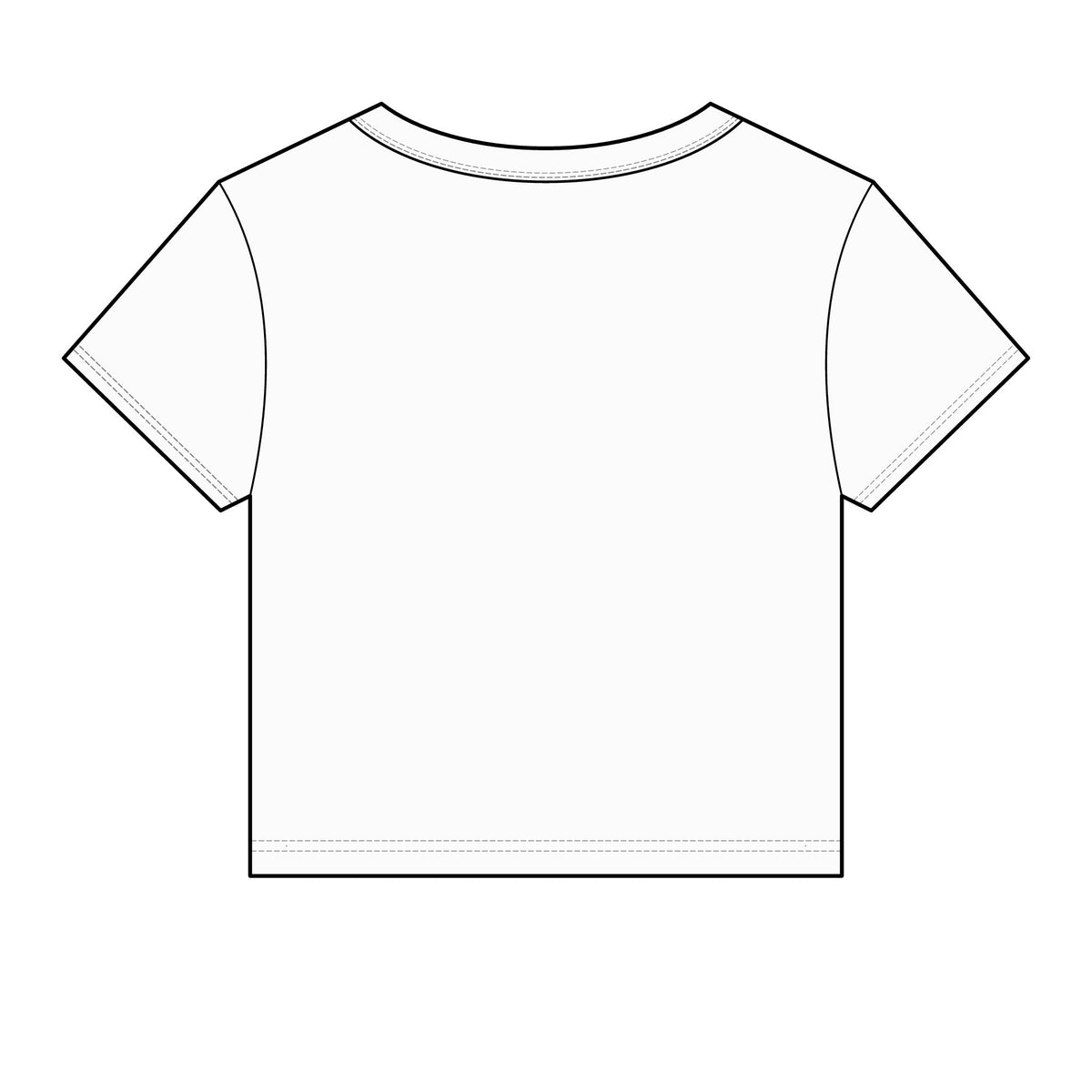 Walk by Faith Women's Baby Tee, Solid White Blend, back view, plain back, WALK BY FAITH., 2 Corinthians 5:7 (KJV)