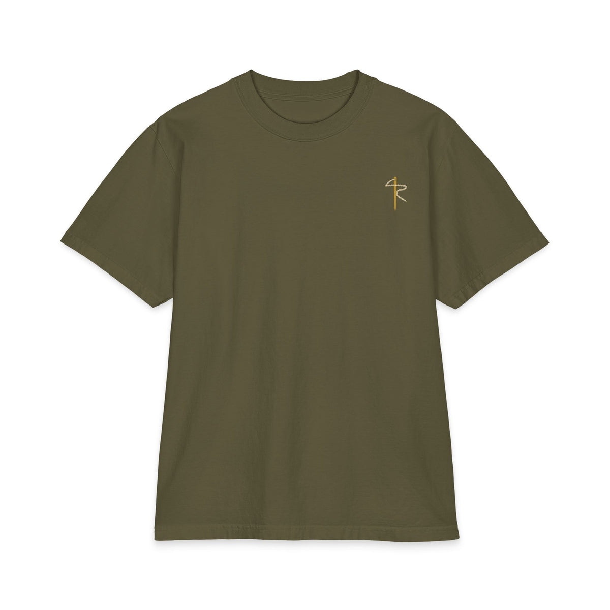 Carbo-Load Facts Cycling Tee, Hunter Green, front view, CARBO-LOAD FACTS. John 6:35 (KJV)