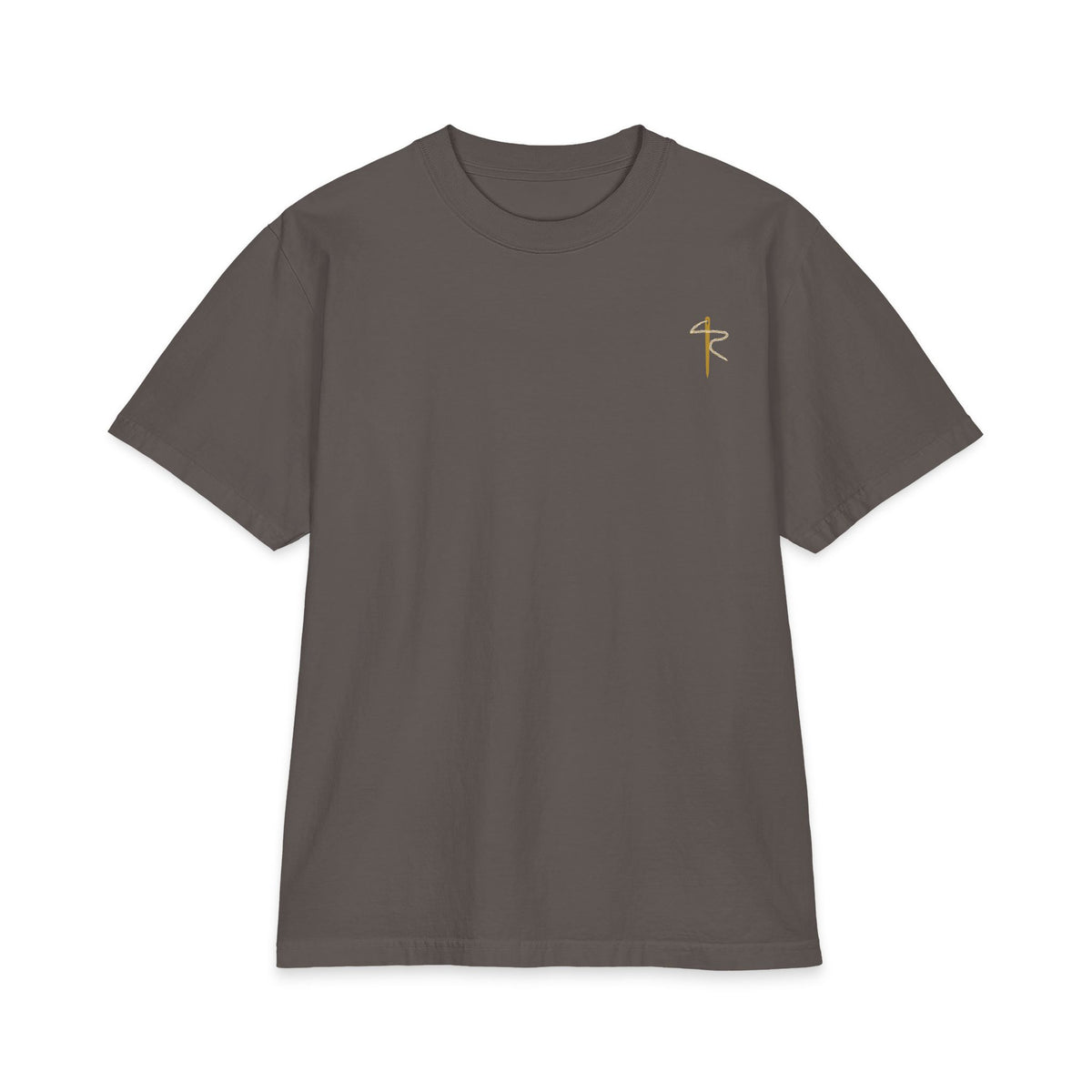 Carbo-Load Facts Cycling Tee, Dark Grey, front view, CARBO-LOAD FACTS. John 6:35 (KJV)