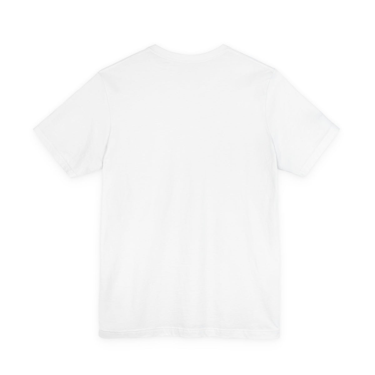Mountain Trail Tee, t-shirt, White, back view, HE GUIDES MY TRAIL., Psalm 32:8 (KJV)