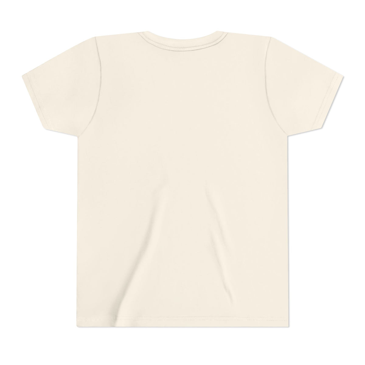 One Lord, Two Training Wheels Youth Tee, Natural, back view, ONE LORD. TWO TRAINING WHEELS. Ephesians 4:5 (KJV)