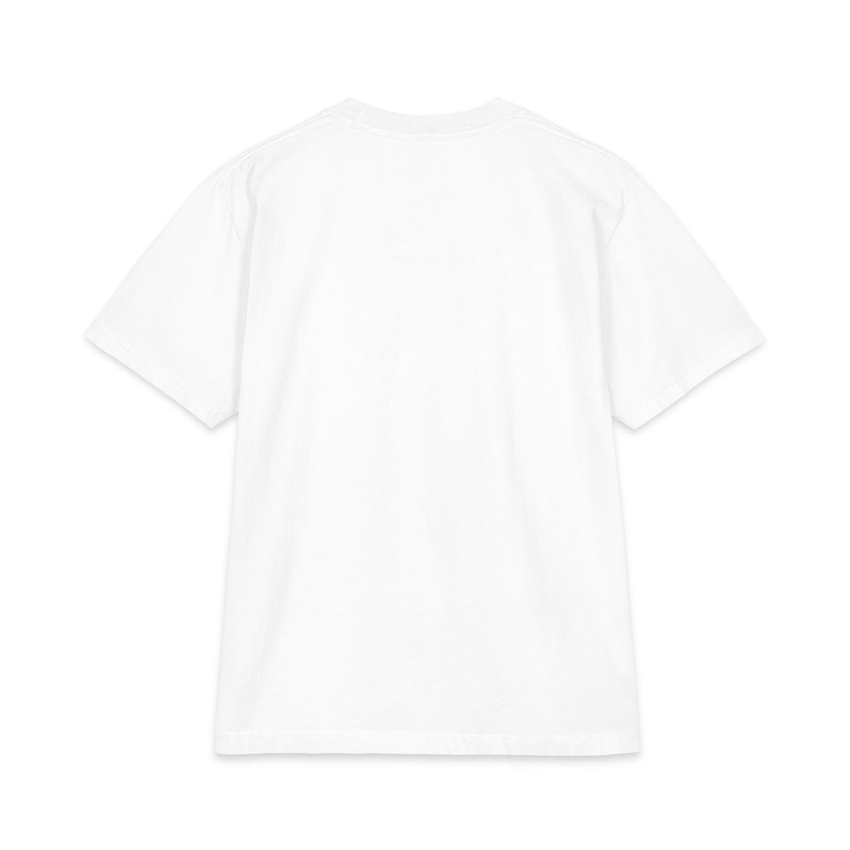 Called By Name Tee, t-shirt, White, back view, blank, CALLED BY NAME… THANKFULLY NOT MY FULL NAME., Isaiah 43:1 (KJV)