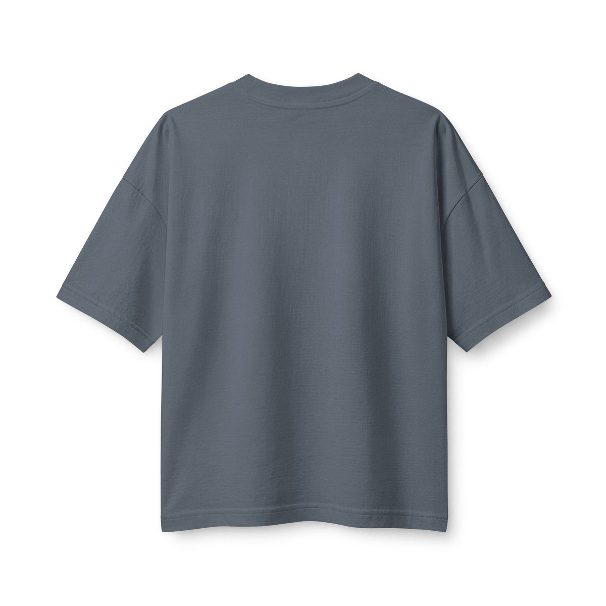 We Ride Together Women's Boxy Tee, Vintage Navy, back view, WE RIDE TOGETHER. (NO-DROP RIDE.) Ecclesiastes 4:12 (KJV)