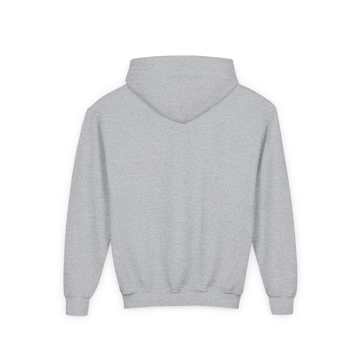 Kingdom Keys Youth Hoodie, kids' hoodie, Sport Grey, back view, blank, I'VE GOT THE KINGDOM KEYS., Matthew 16:19 (KJV)