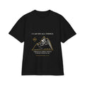 I Can Do All Things (Even This Hill) Cycling Tee, Black, front view, I CAN DO ALL THINGS. (EVEN THIS HILL.) Philippians 4:13 (KJV)