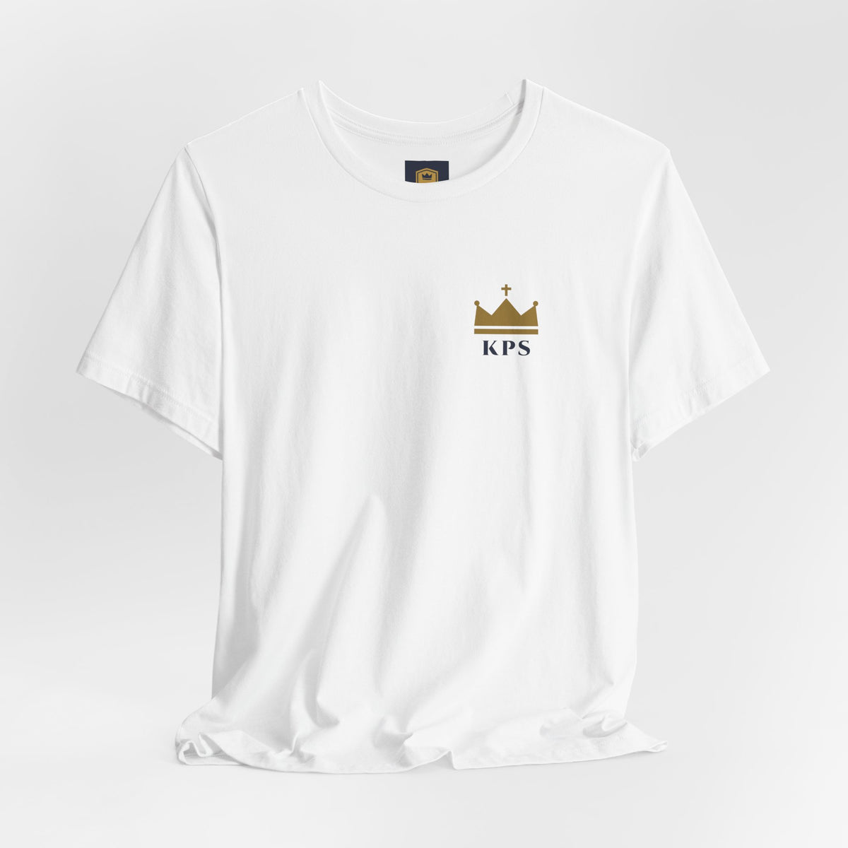 Whole Armor Tee, t-shirt, White, front, lifestyle, PUT ON THE WHOLE ARMOR OF GOD., Ephesians 6:11 (KJV)