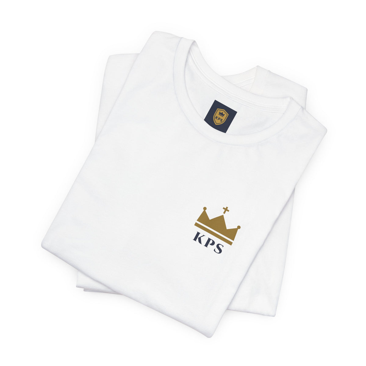 Whole Armor Tee, t-shirt, White, folded, PUT ON THE WHOLE ARMOR OF GOD., Ephesians 6:11 (KJV)